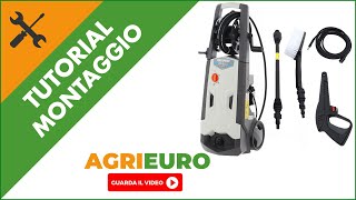 Montaggio idropulitrice acqua fredda Comet KRX 1450 PLUS [upl. by Story725]