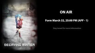 Decaying Winter The Animation OFFICIAL TRAILER [upl. by Ytsirc]