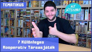 7 Különleges Kooperatív Társasjáték [upl. by Htrow]