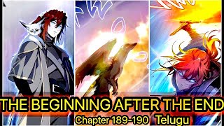 THE BEGINNING AFTER THE END manga explain chapter 189190 episode 27 explain in Telugu anime 8883 [upl. by Rheingold]