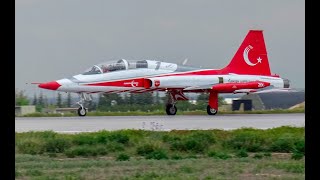 TÜRK YILDIZLARI gösterisi Anadolu Kartalı2023 Eğitimi 3 Ana Jet Üssü Konya Havalimanı [upl. by Erdnoed]