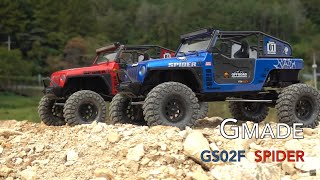 Gmade 110 GS02F SPIDER PORTAL TS KIT ll Off Road Adventure 1 [upl. by Ettedo179]