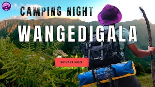 Night camping at Wangedigala mountain Sri lanka  4K  ASMR  Without voice  mrpurplehat [upl. by Hamaso]