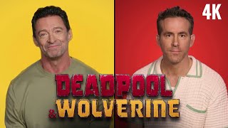 EPIC RAP BATTLE  Deadpool VS Wolverine  Ryan Reynolds VS Hugh Jackman Upscaled 4K [upl. by Jamima]