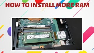 How to install more RAM  IN Medion laptop [upl. by Aslam]