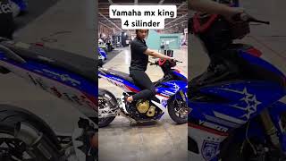 Cek sound Yamaha MX king 4 silinder [upl. by Kciredorb]