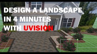 The 4 Minute 3D Landscape Plan with UVision [upl. by High]