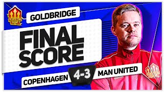 DISGRACE COPENHAGEN 43 MANCHESTER UNITED GOLDBRIDGE Reaction [upl. by Carr107]