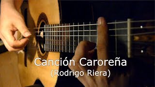 Yoo Sik Ro 노유식 plays quotCanción Caroreñaquot by Rodrigo Riera [upl. by Curcio202]