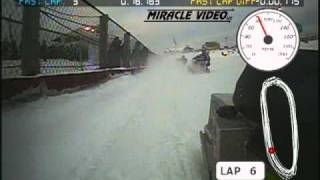 Eagle River Derby snowmobile on board cam plus data [upl. by Hellman]