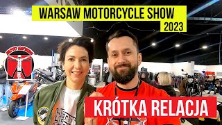 Warsaw Motorcycle Show 2023  krótka relacja i nasze wrażenia z targów motocyklowych [upl. by Ssej]