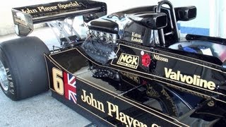 蘇る名車 John Player Special Lotus78 amp Lotus88B 筑波サーキット Team Lotus [upl. by Suiratnauq476]