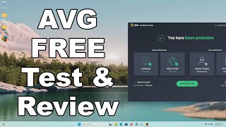 AVG FREE Antivirus Test amp Review 2024  Is It Good Enough  Antivirus Security Review [upl. by Grube]