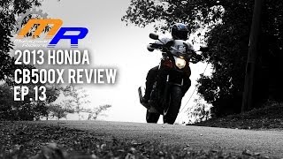 2013 Honda CB500X Review  Ep13 [upl. by Enellek]