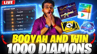 FREE FIRE LIVE Giveaway ExtremathonDiwali Special Giveaway  Garena Free Fire Live [upl. by Esimaj]