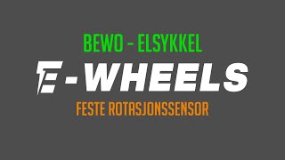 EWheels  Hvordan enkelt feste en rotasjonssensor som har løsnet  MoMAs elsykkel Bewo motor [upl. by Ydok913]