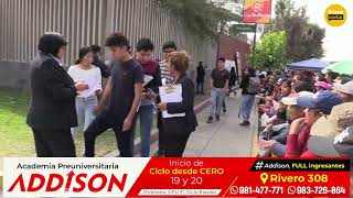 Arequipa Examen de admisión a la UNSA  Ordinario I FASE 2024 Frase Corta [upl. by Modeerf]