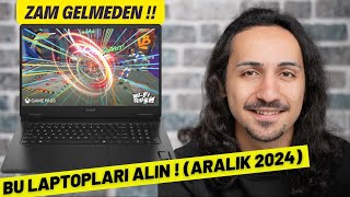 Zam Gelmeden Alınabilecek En İyi Gaming Laptoplar  ARALIK 2024 [upl. by Nymassej]