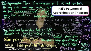 Pal Approximation Theorem [upl. by Asseneg]