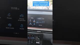 Hyundai Creta 2024  Use Voice Command to OpenClose Sunroof creta hyundai shorts [upl. by Sissel717]