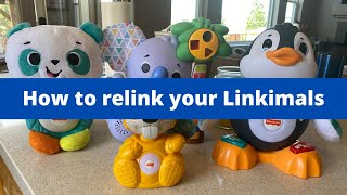 How to Relink Your Linkimals  Fixing and Syncing Up Linkimals Toys from FisherPrice [upl. by Adalbert]