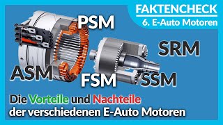 EAuto Motoren  Arten Unterschiede Vorteile amp Nachteile  Faktencheck Teil 6 [upl. by Attej]