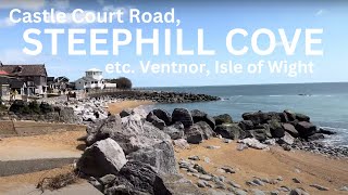 Walk to Steephill Cove via Castle Court Road [upl. by Animar]