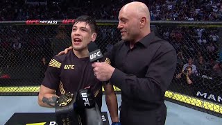 UFC 263 Brandon Moreno Octagon Interview [upl. by Nealy881]