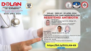 DOLAN SERI 69  RESISTENSI ANTIBIOTIK [upl. by Cyndie]