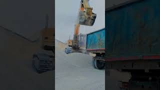 Jcb exvetr loding tata truck automobile jcbexcavator jcbvideo tatatruck truck [upl. by Vevay]