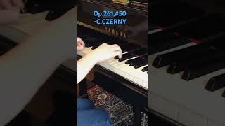 🎹Need the exercise▶️50 125 Exercises in passageplaying Op261  CCzerny shortspianoetude [upl. by Kaine161]