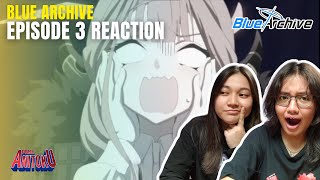 Blue Archive Episode 3 Reaction Subtitle Indonesia  MUSUH BARU SEKOLAH ABYDOSS [upl. by Delmar]