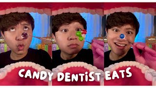 Dentist eats candy from your teeth 🦷 ASMR [upl. by Athey]