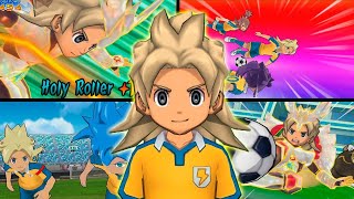 Matsukaze Tenma Arion Sherwind King Arthur  All Hissatsu Techniques  Inazuma eleven Games [upl. by Eislek365]