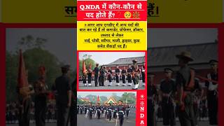 💥NDA में कौनकौन सा पद होता है upsc ndamotivational nda ndaexam ndapreparation khansirpatna [upl. by Iene]