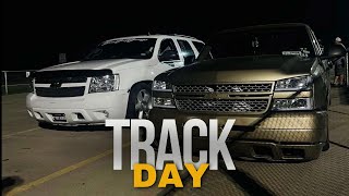 Track day cammed Silverado vs cammed Tahoe [upl. by Llerej]