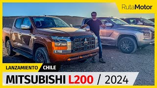 Mitsubishi L200 Gen 6  La camioneta más vendida de Chile estrena generación Lanzamiento [upl. by Mosier]