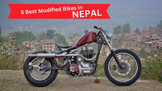 5 Best Modified Bikes in Nepal [upl. by Nnylecyoj]