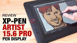 Review XPPen Artist 156 Pro Pen Display [upl. by Abel]