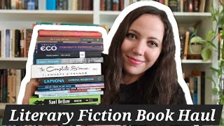 Literary Fiction BOOK HAUL  Cormac McCarthy Gabriel García Márquez William Faulkner and MORE [upl. by Chere140]