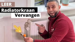 Leer Radiatorkraan vervangen om tot 20 minder gasverbruik hebt [upl. by Scarito]