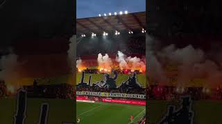 Belgium Standard Liege  Charleroi Performance in honor of the native working city from local fans [upl. by Town]