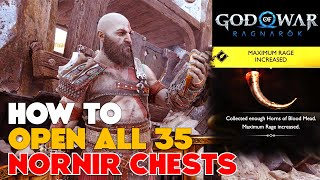 All Nornir Chest Solutions  God of War Ragnarök [upl. by Dyane]