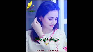 Mazedar De Janan  Pashto Song   Slow  Reverb [upl. by Zeugirdor126]