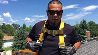 How to Use a Roof Safety Harness  Fall Protection [upl. by Artinahs]