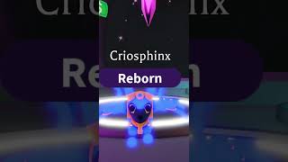 Criosphinx but its NEON ⚡💙 adoptme roblox shorts [upl. by Aime]