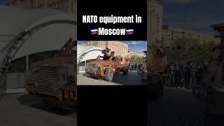 Exhibition of captured NATOUS equipment in Moscowarmy moscow nato usa [upl. by Xella294]