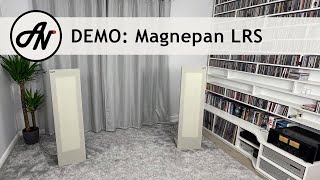 Magnepan LRS Speakers  Video Demonstration Driven by Yamaha PC4002M [upl. by Lovmilla]