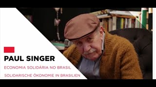 Paul Singer Economia Solidária no Brasil [upl. by Adraynek]