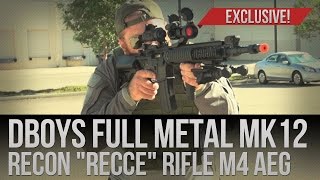 Airsoft Megastore Exclusive FULL METAL DBoys MK12 Recon Recce Rifle [upl. by Gunnar]